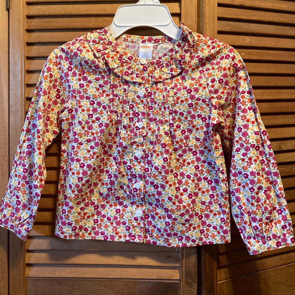 Gymboree Colorful Floral Top
